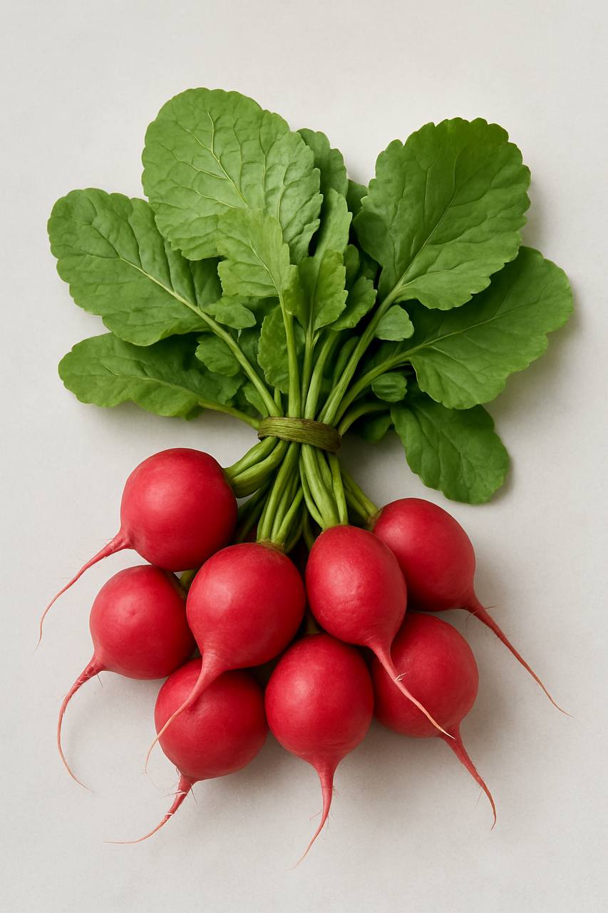 Редиска, пучок
