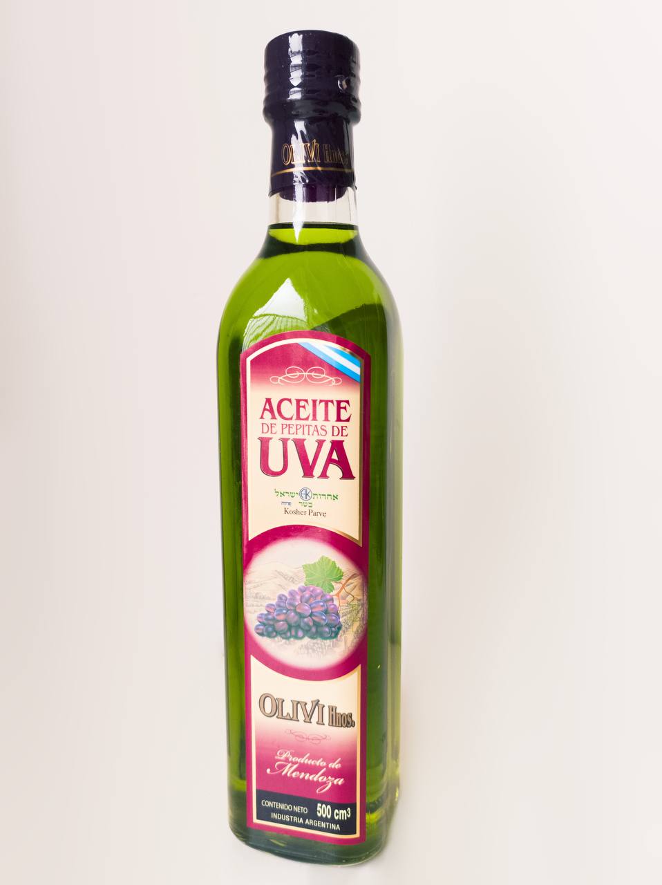 Масло виноградных косточек, 0,5л стекло