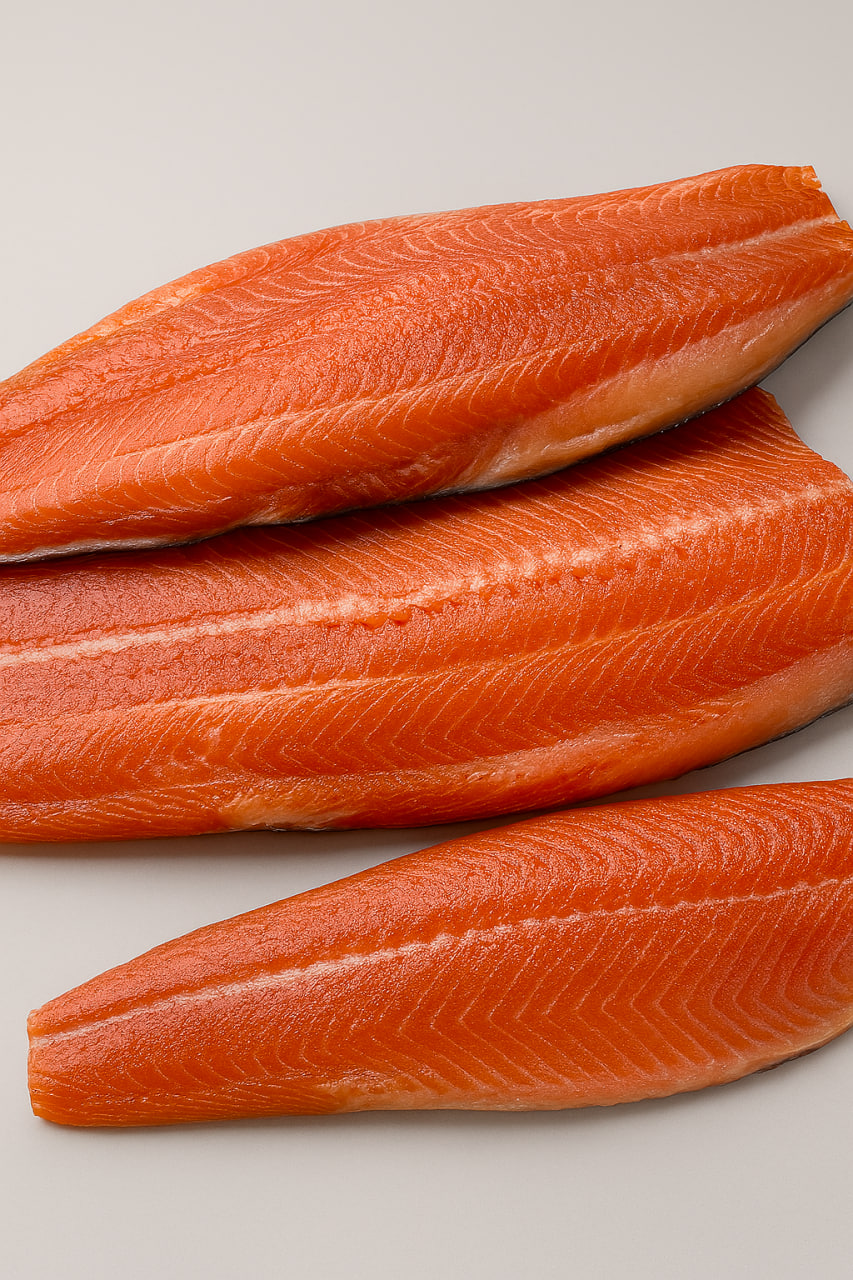 Филе форели холодного копчения Tres amigos. Кусочки 250-350 г