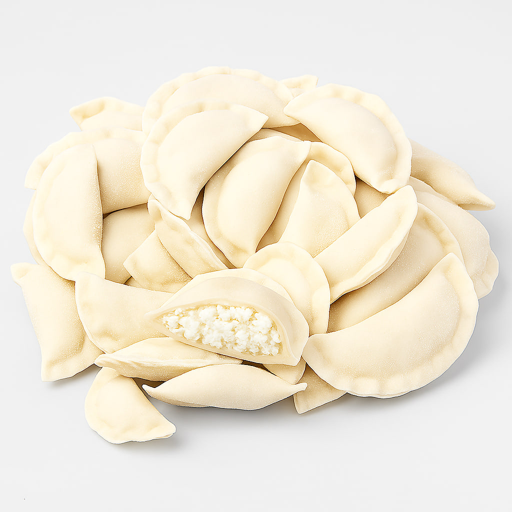 Замороженные вареники с домашним творогом, сладкие Cocina autora de Max, кг