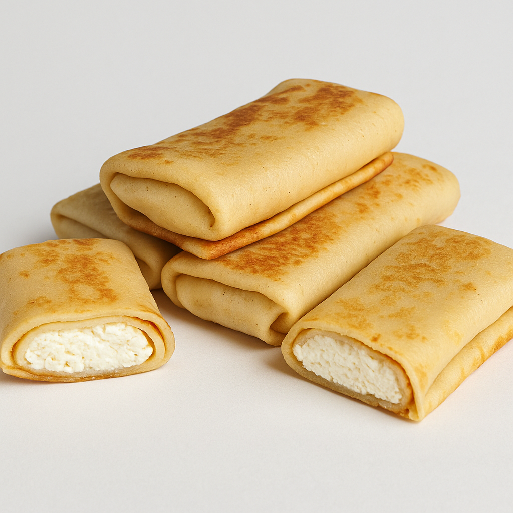 3 шт Блины с домашним творогом, готовые, замороженные Cocina autora de Max