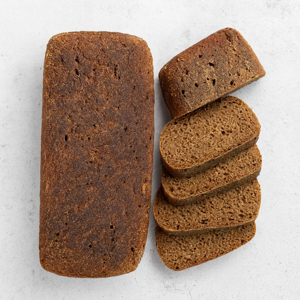 Хлеб ржаной цельнозерновой на закваске У беларуса, 600г