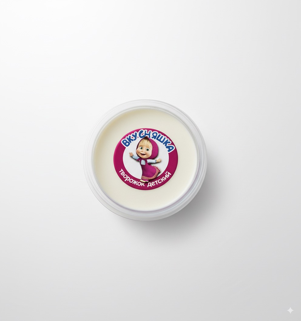 Детский творожок «Вкусняшка» У беларуса, 150г
