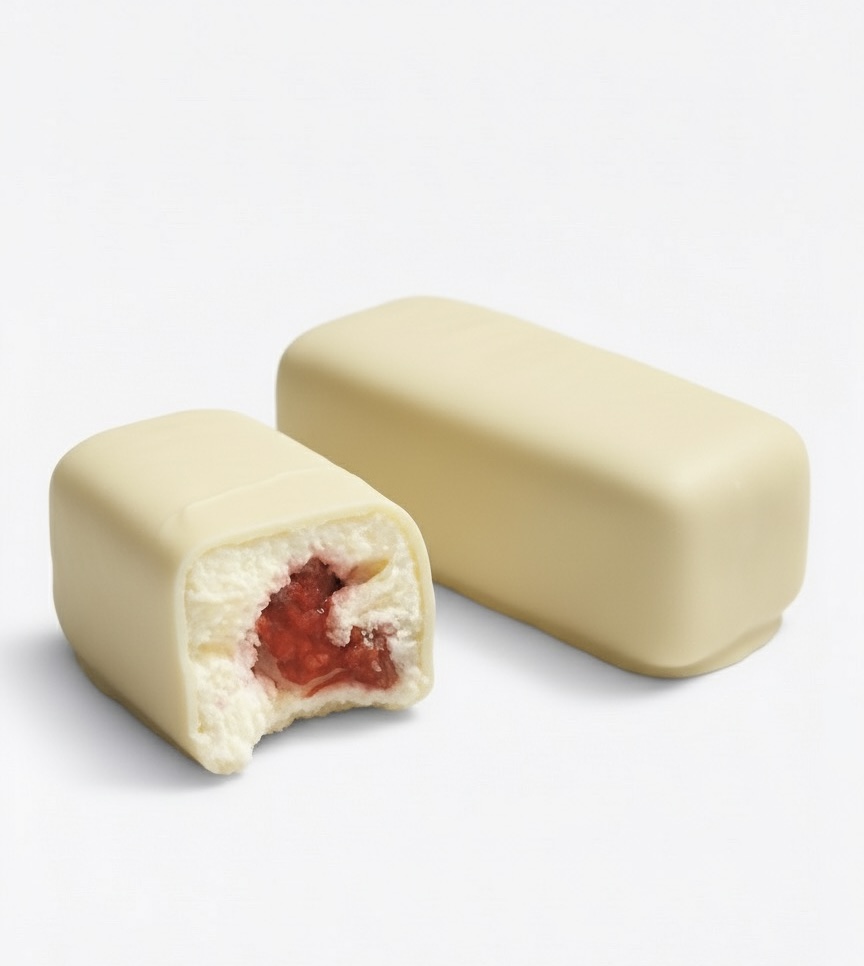 Сырки глазированные с малиной, белый шоколад Maggie dulce, 4шт