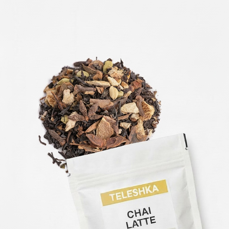 Чай черный Chai latte Teleshka, 50г