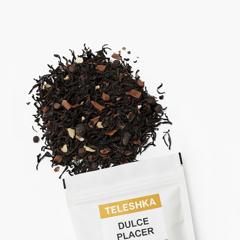 Черный чай Dulce placer Teleshka, 50g