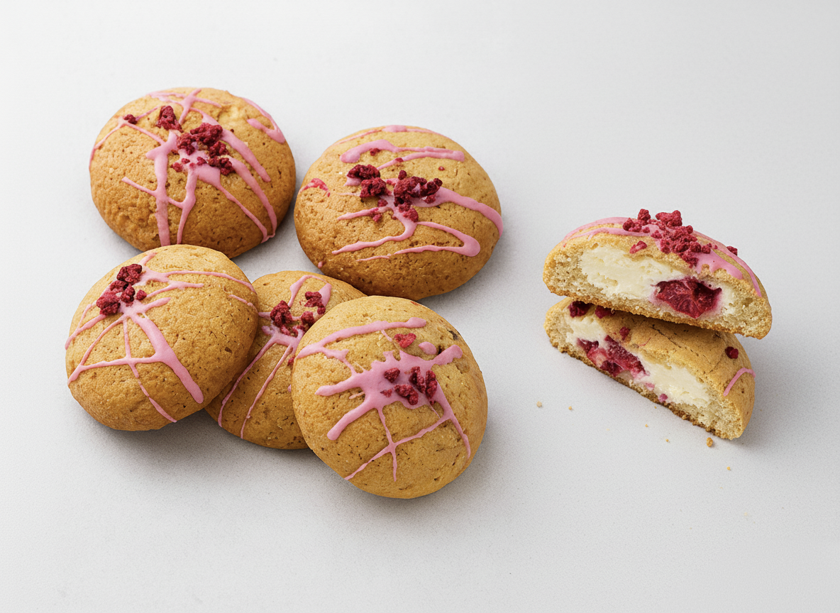 6шт Кукис «Малиновый чизкейк» Maggie dulce, 360г