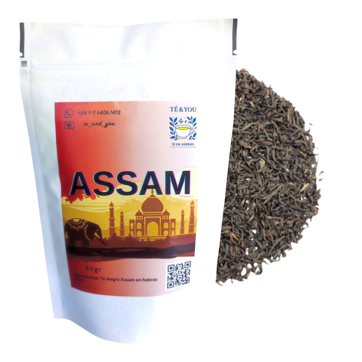 Черный чай ASSAM, 50gr "TÉ & YOU"