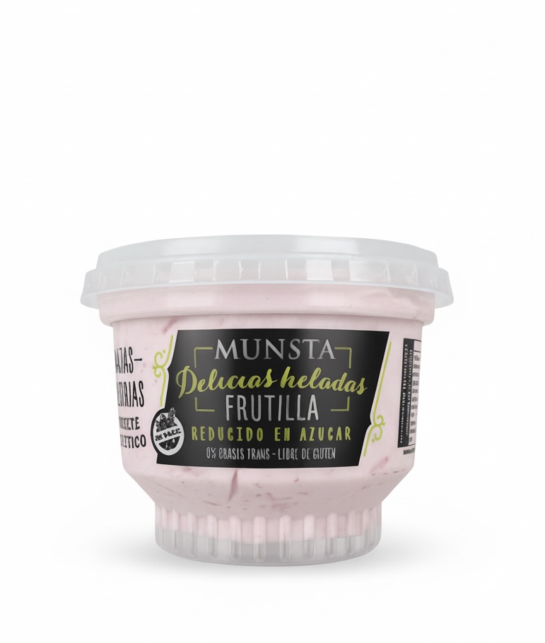 Клубничное мороженое без сахара Munsta, 90г