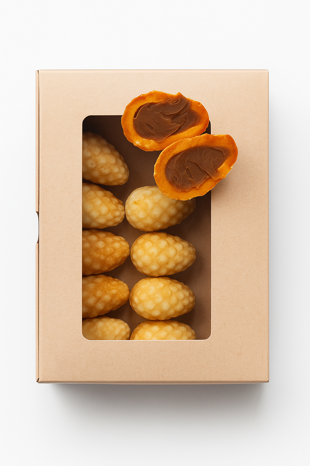 10шт Орешки с дульсе де лече Pelmen