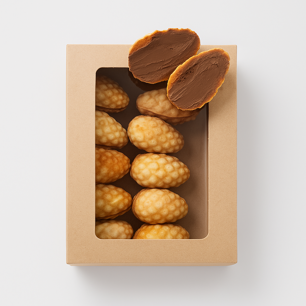 10шт Орешки с нутеллой Pelmen