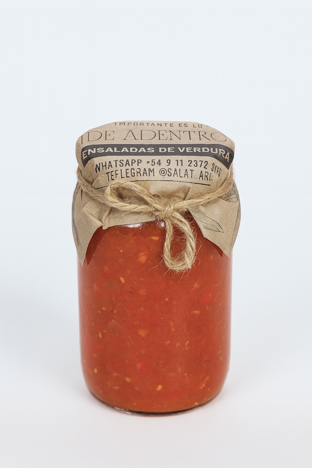 Томатная икра (аджика) Главное то, что внутри, 0.36л