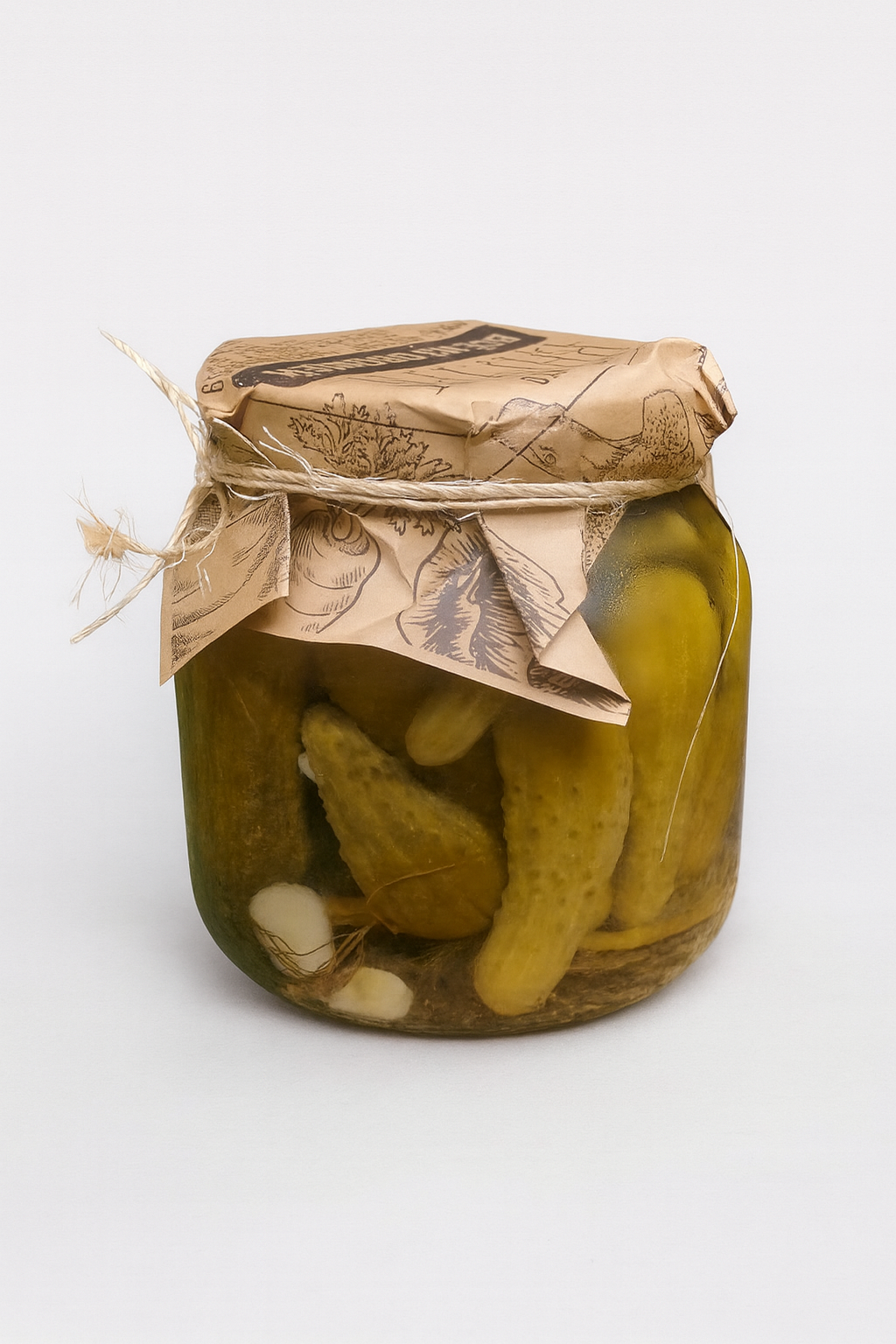 Соленые огурцы Главное то, что внутри 1.5л